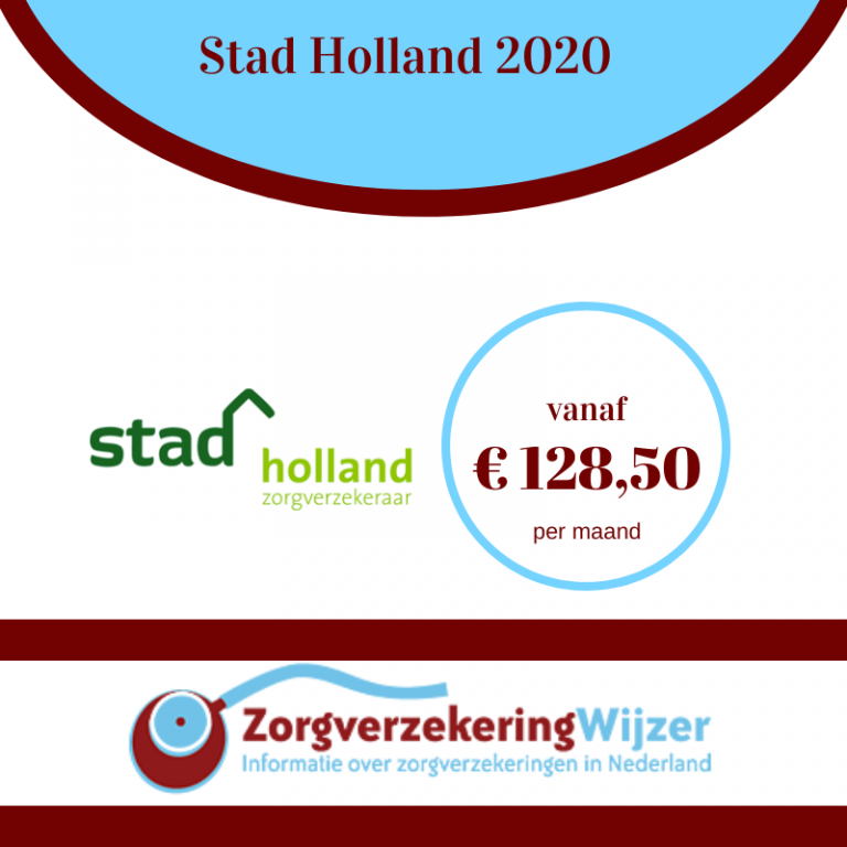 Stad Holland zorgpremie 2020 stijgt aanzienlijk!