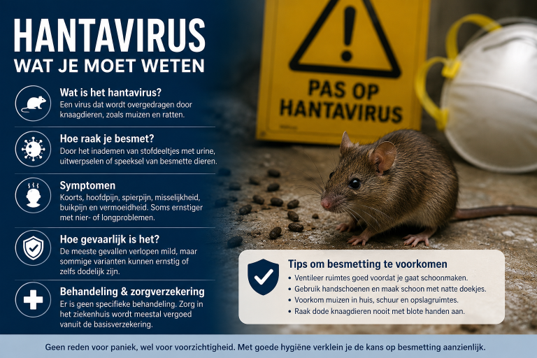 Hantavirus duikt opnieuw op: hoe gevaarlijk is het virus echt?