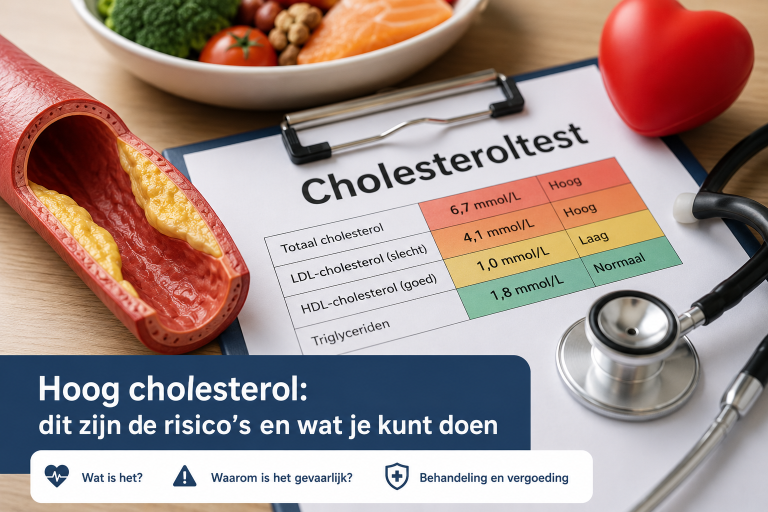 Hoog cholesterol treft steeds meer Nederlanders: ‘Veel mensen merken het pas als het te laat is’