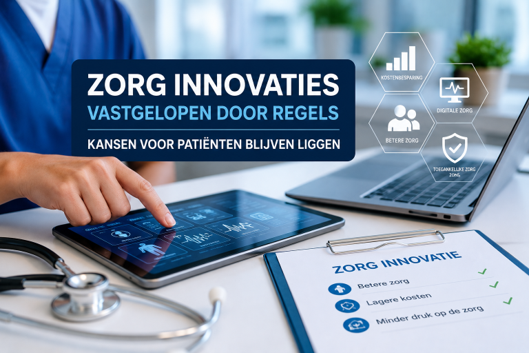 Veelbelovende zorginnovaties lopen vast door regels
